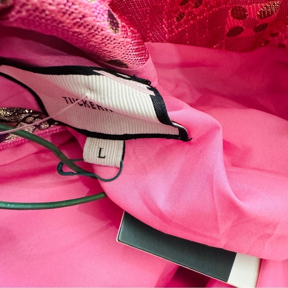 Tuckernuck Champagne Dreams Essie brocade Elegant Sleeveless Dress NEW - Picture 6 of 9